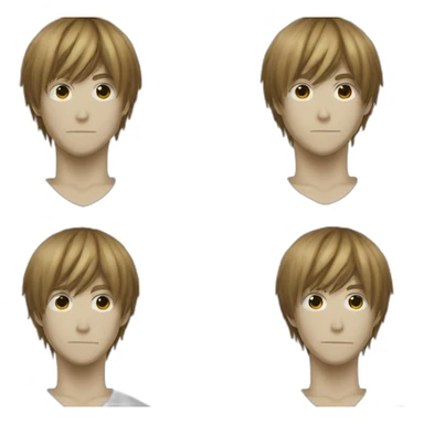 Light Yagami from Death note sticker