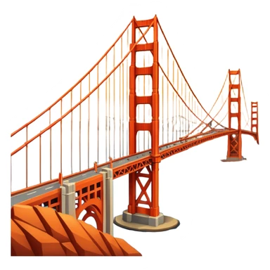 golden gate bridge sticker