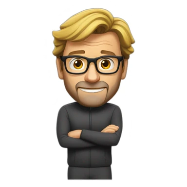 jurgen klopp shrug sticker
