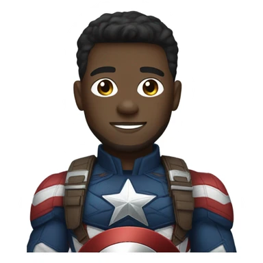 Sam Wilson captain America  sticker