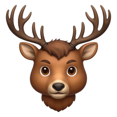 deer full  sticker