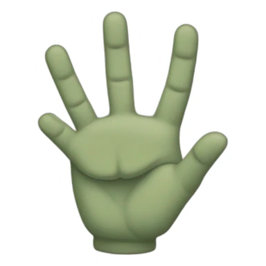Six fingers sticker
