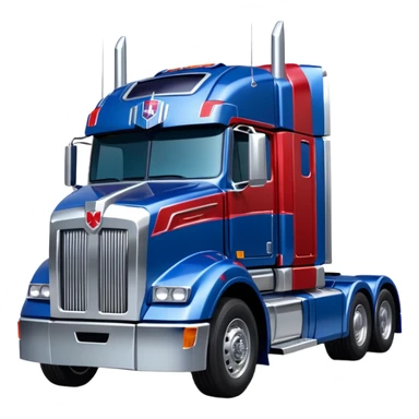 Optimus prime truck sticker