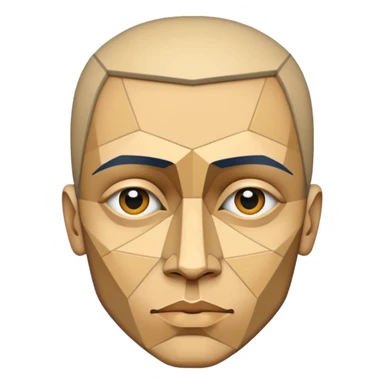 Gualdim Pais templar in cubism mode sticker