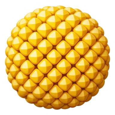 Corn ball sticker