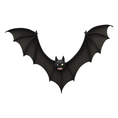 The bat symbol in the sky sticker
