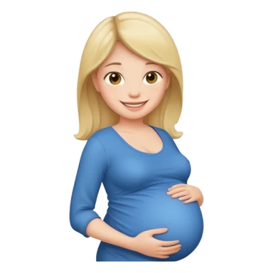 pregnant women sticker