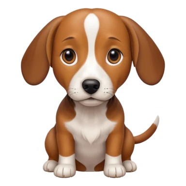 beagle dachshund mix sticker