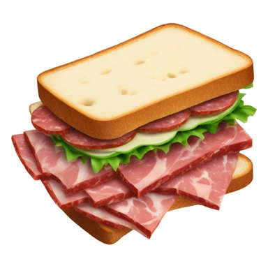 sandwich salami sticker