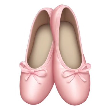 pastel pink ballet shoes sticker
