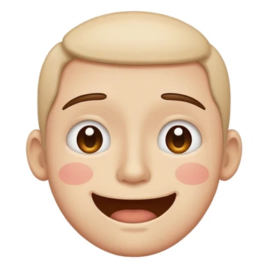 A person holding a happy face and is sad sticker