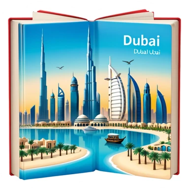 guide to traveling to Dubai sticker