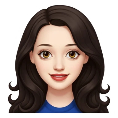 Kat Dennings real image sticker