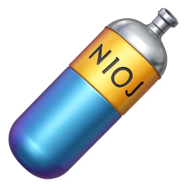 Nitrous nos cilynder sticker