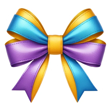 Yay kurdele emoji sticker