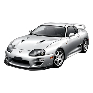 Car Toyota supra mk4 sticker