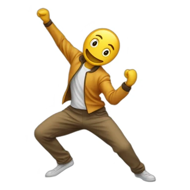 Chat qui danse en fesant un dab sticker