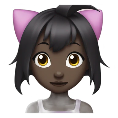 Kuromi with Melody sticker