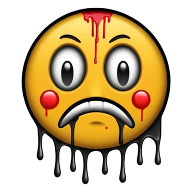 graffiti that is gritty hip hop driven that says sick sticker