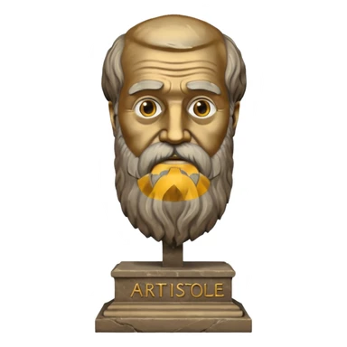 monument to Aristotle sticker