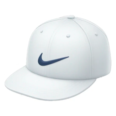 white nike cap sticker