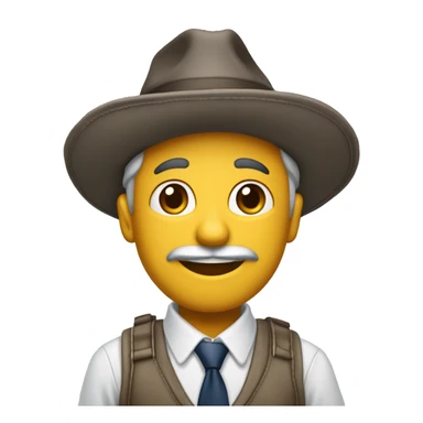 crie uma imagem de umhomem de boné escrito ACEW sticker