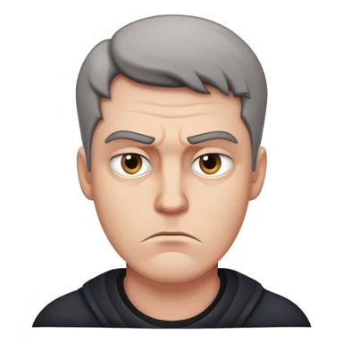 Musk photorealistic brooding sticker