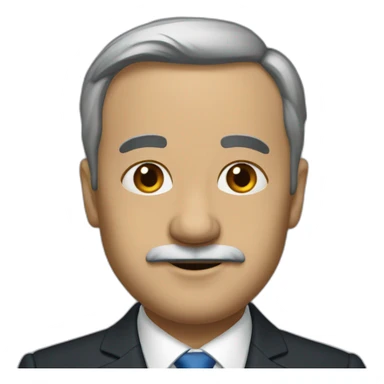 Président algérien sticker