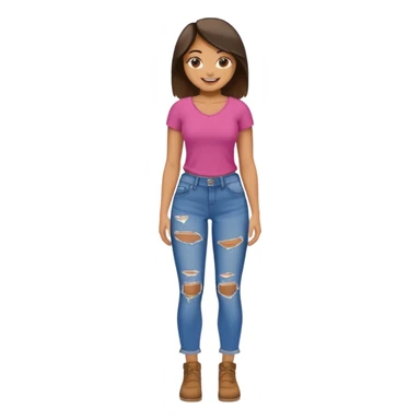 use the 2nd image and remove the pockets on the knee part sticker