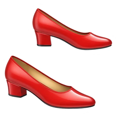 RED SHOES FROM MOVIE SONIC sticker