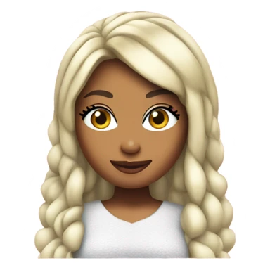 Nicki Minaj in Santa  sticker