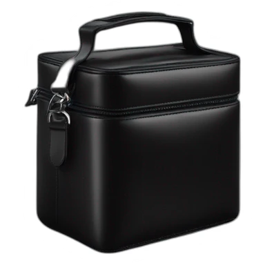 Balenciaga black lunchbox bag  sticker