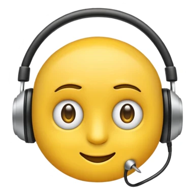 Ein gelber runder Emoji mit geschlossenen augen Augen. Total im moment. Glücklich, leichtes lächeln. Verträumt. Leichtigkeit. Freiheit. Overearkopfkörer auf dem kopf sticker