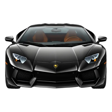 Lamborghini Aventador best view  sticker