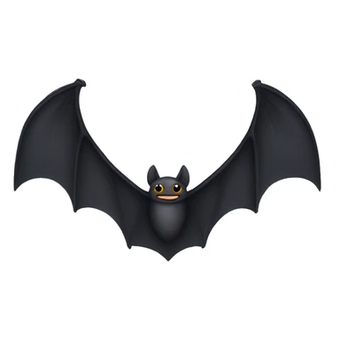 large bat wings sticker
