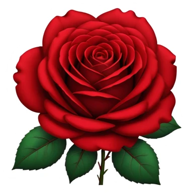 black rose, without green leaves, just flower sticker