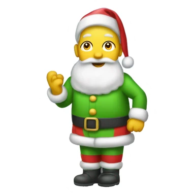 Really big and tall and well lit up Christmas tree emoji sticker