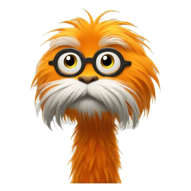 lorax sticker