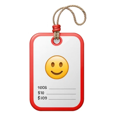 blog Price tag sticker