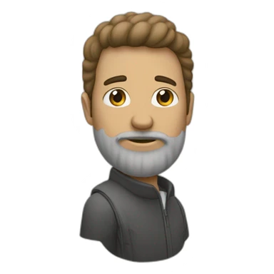 personne qui lève les deux main vers la gauche sticker