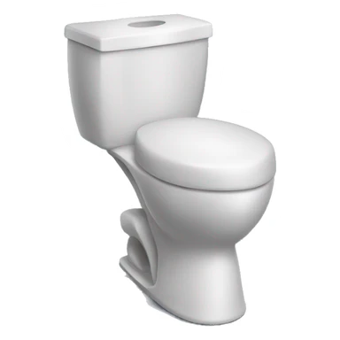 Skibidi toilet with scary mans head sticking out of toilet bowl sticker