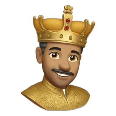 King of Morocco sticker