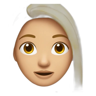 Cara Riéndose botando una gota de su frente  sticker