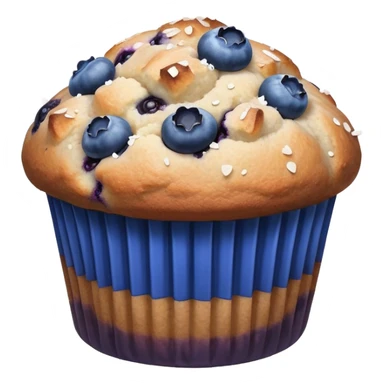 A blue berry muffin sticker