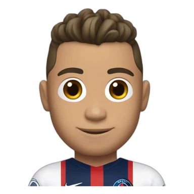 Ronaldo avec un maillot du PSG  sticker