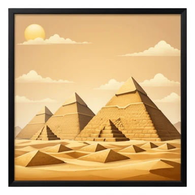 pyramids of giza sticker