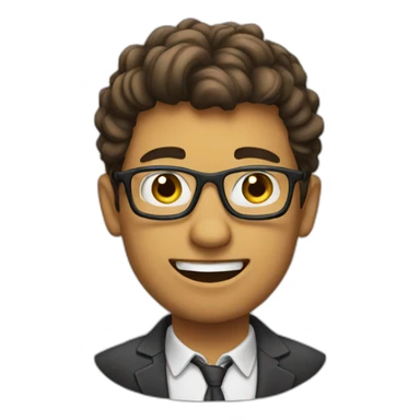 chaotic nerd sticker