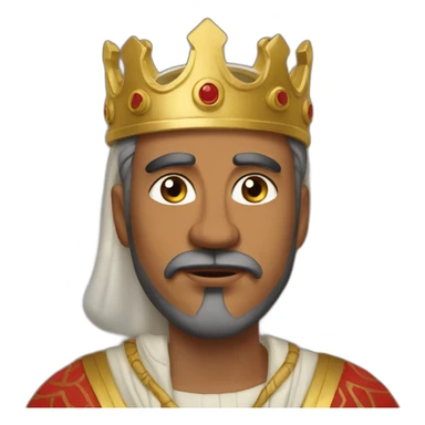 King of morroco sticker