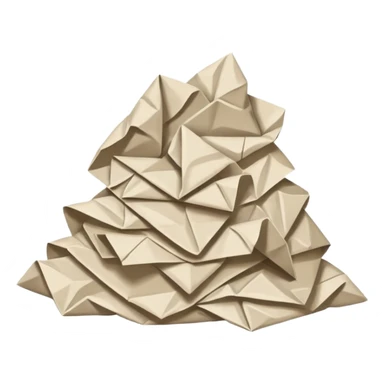 Papel arrugado  sticker