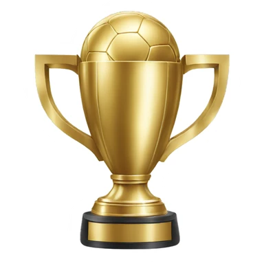 Champions league trophy sticker